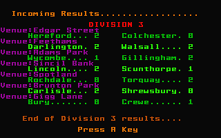 Graduate Manager atari screenshot